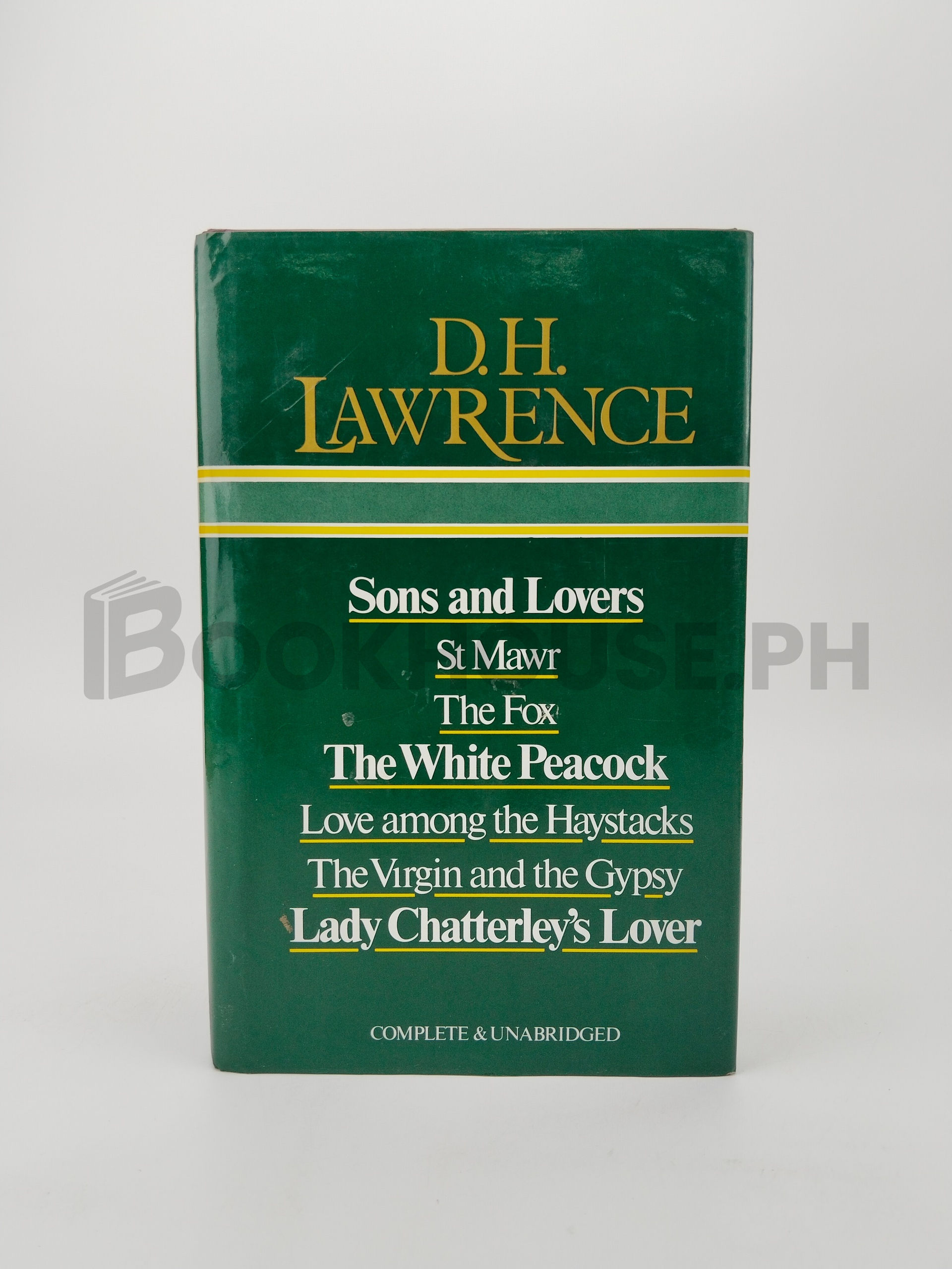 Sons And Lovers, St. Mawr, The Fox, The White Peacock, Love Among The Haystacks, The Virgin And The Gypsy, Lady Chatterley's Lover by D.h. Lawrence