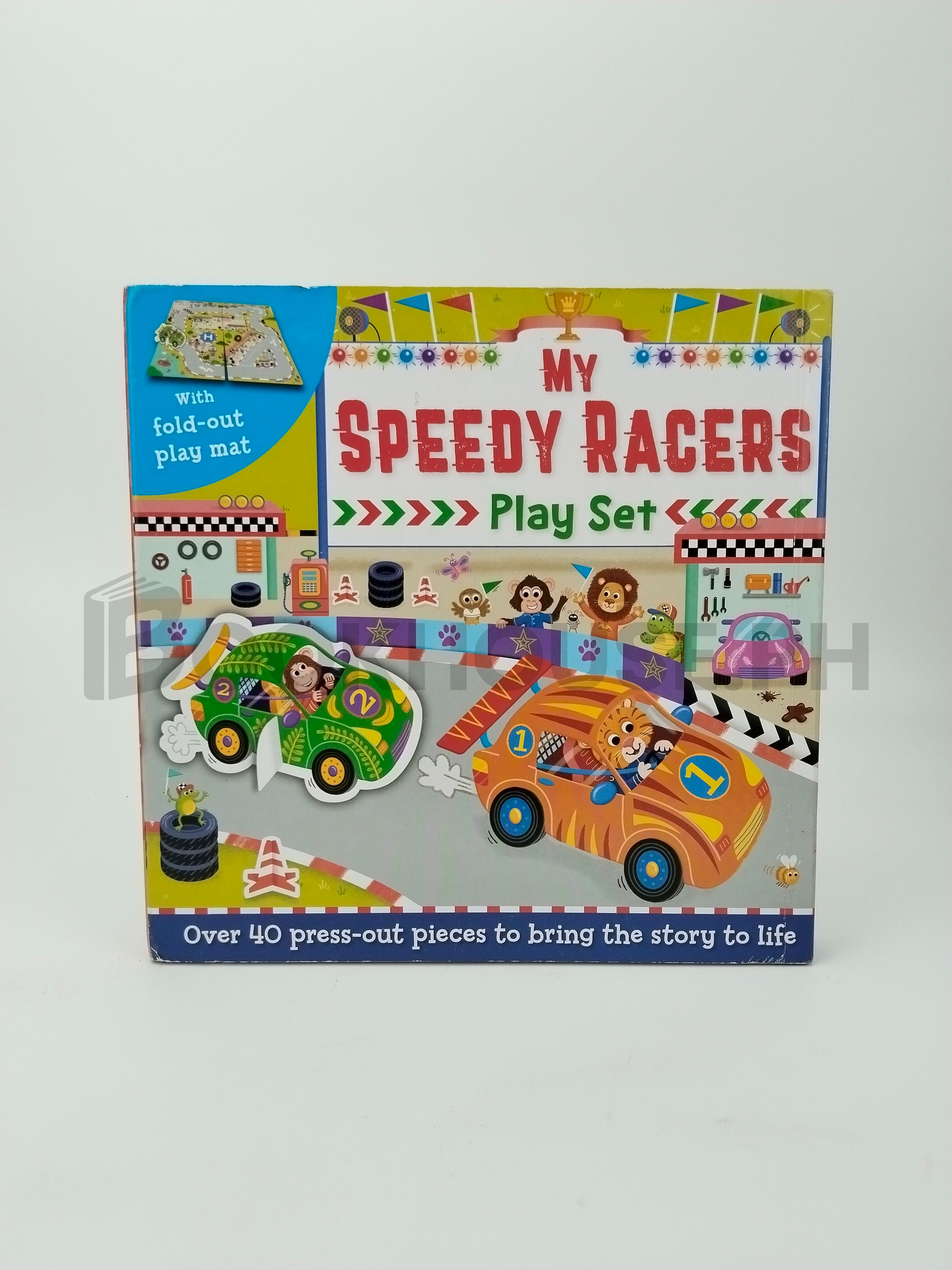 My Speedy Racers Play Set by Igloo Books