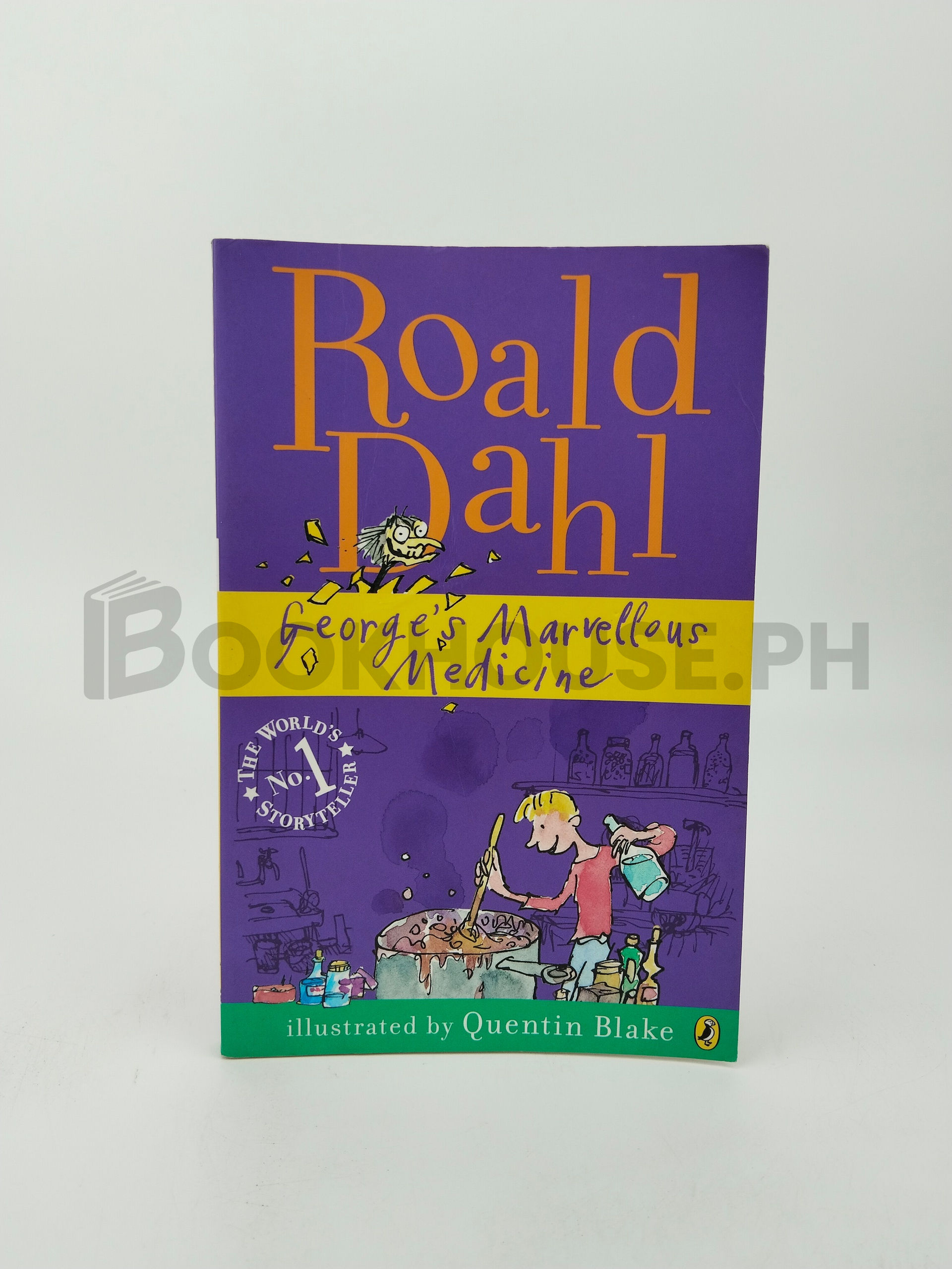 George's Marvellous Medicine by Roald Dahl, Quentin Blake