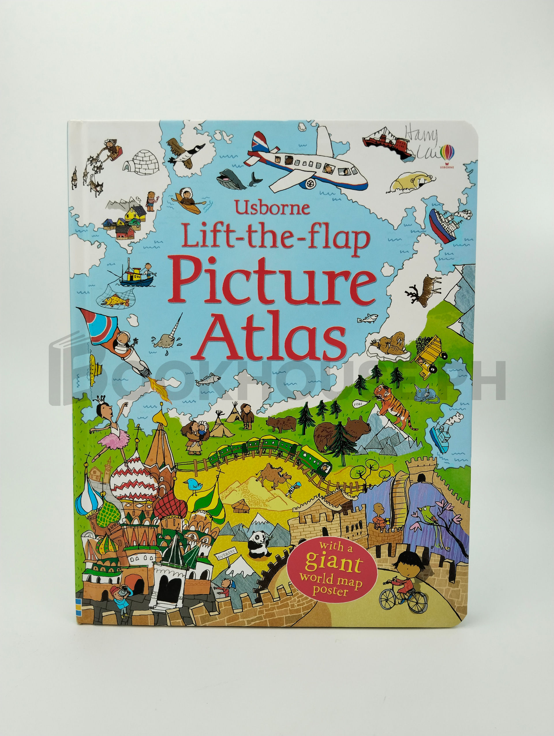 Lift The Flap Atlas by Alex Frith, Kate Leake