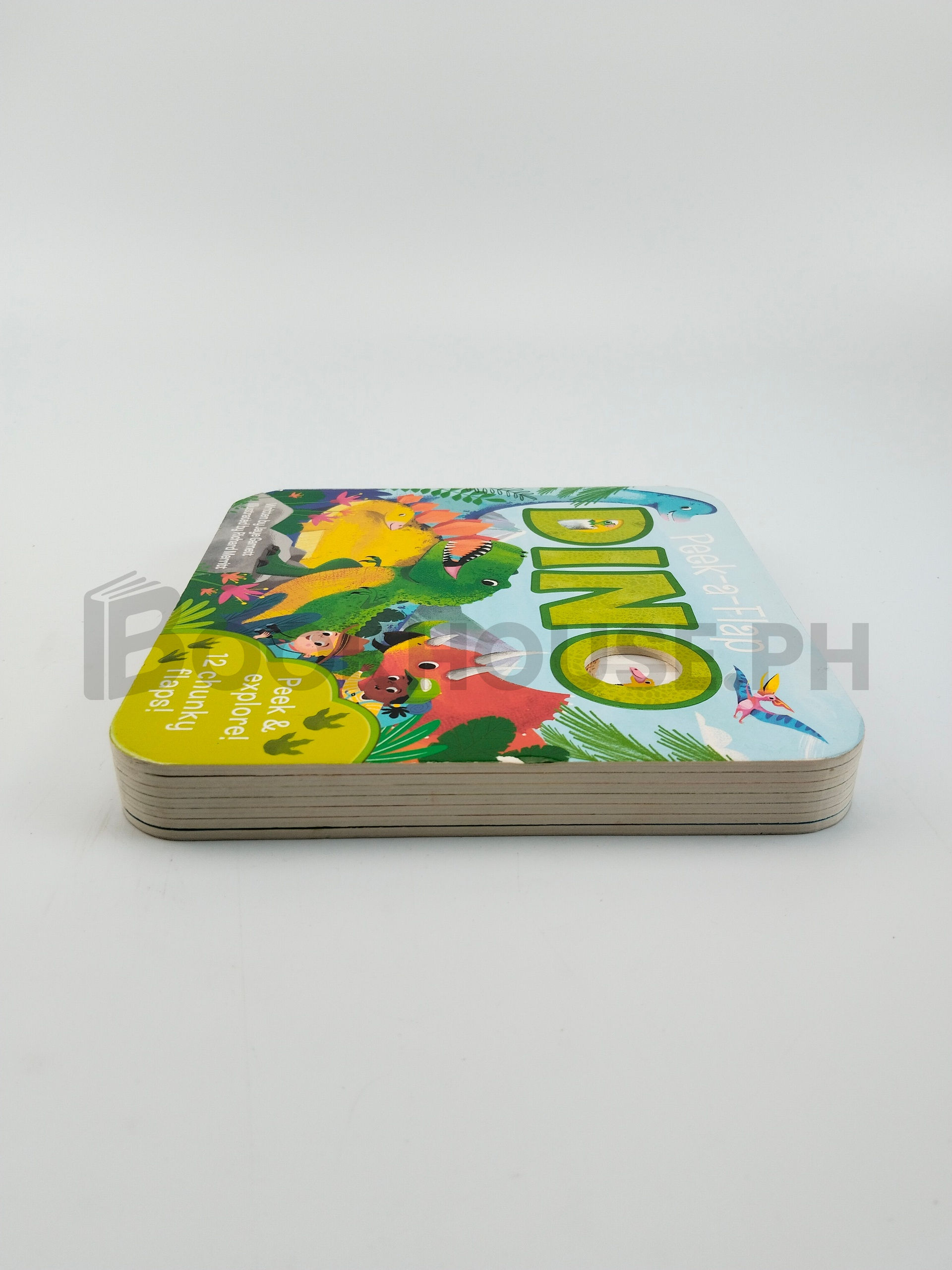 Dinosaur Peek A Flap Children's Board Book by Jaye Garnett - Image 4