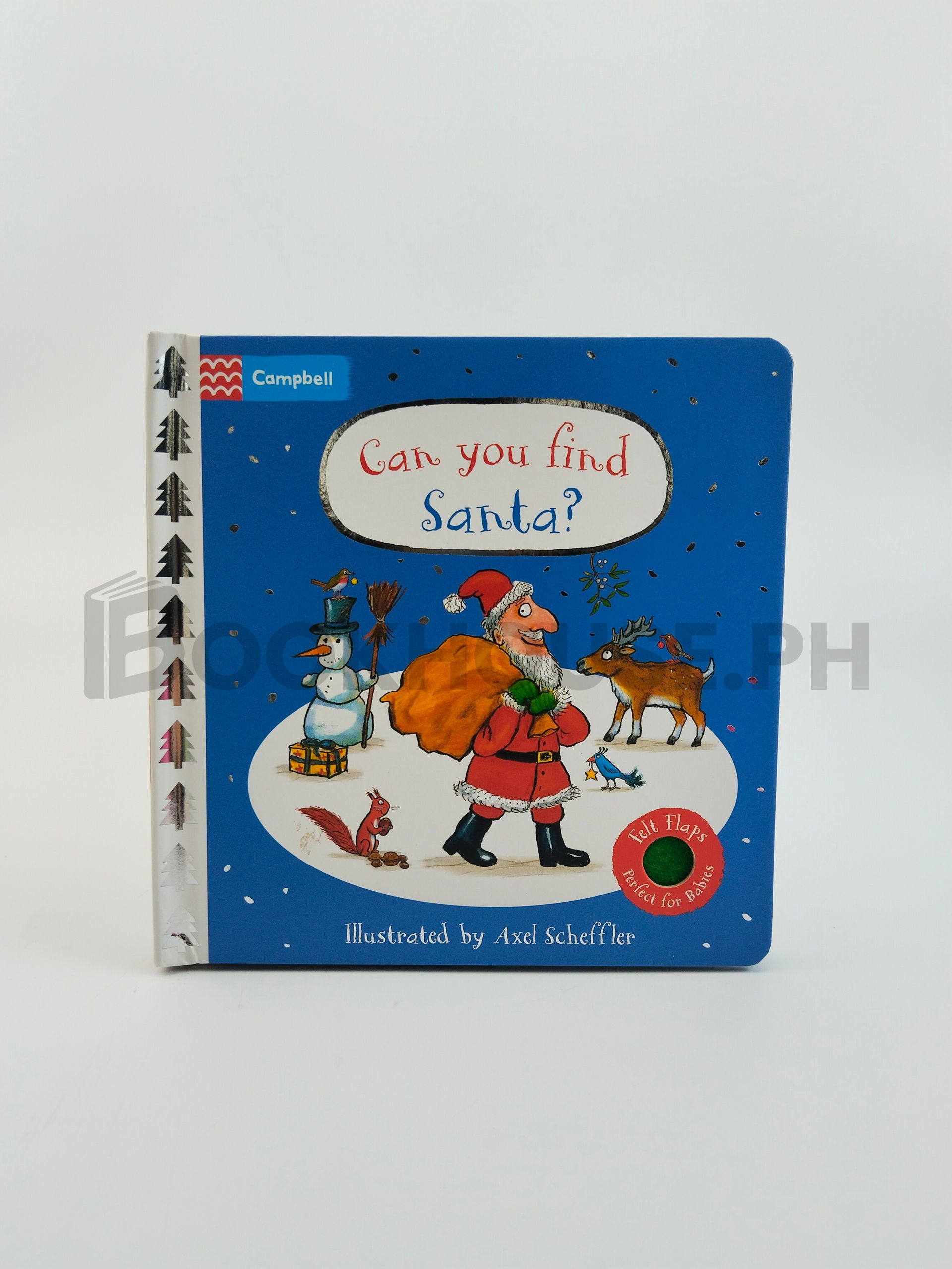 Can You Find Santa?: A Felt Flaps Book by Campbell Books