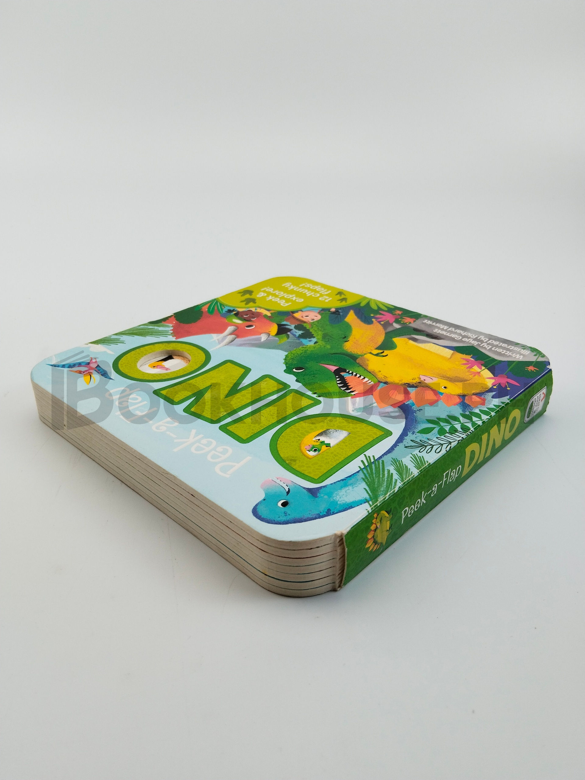 Dinosaur Peek A Flap Children's Board Book by Jaye Garnett - Image 2