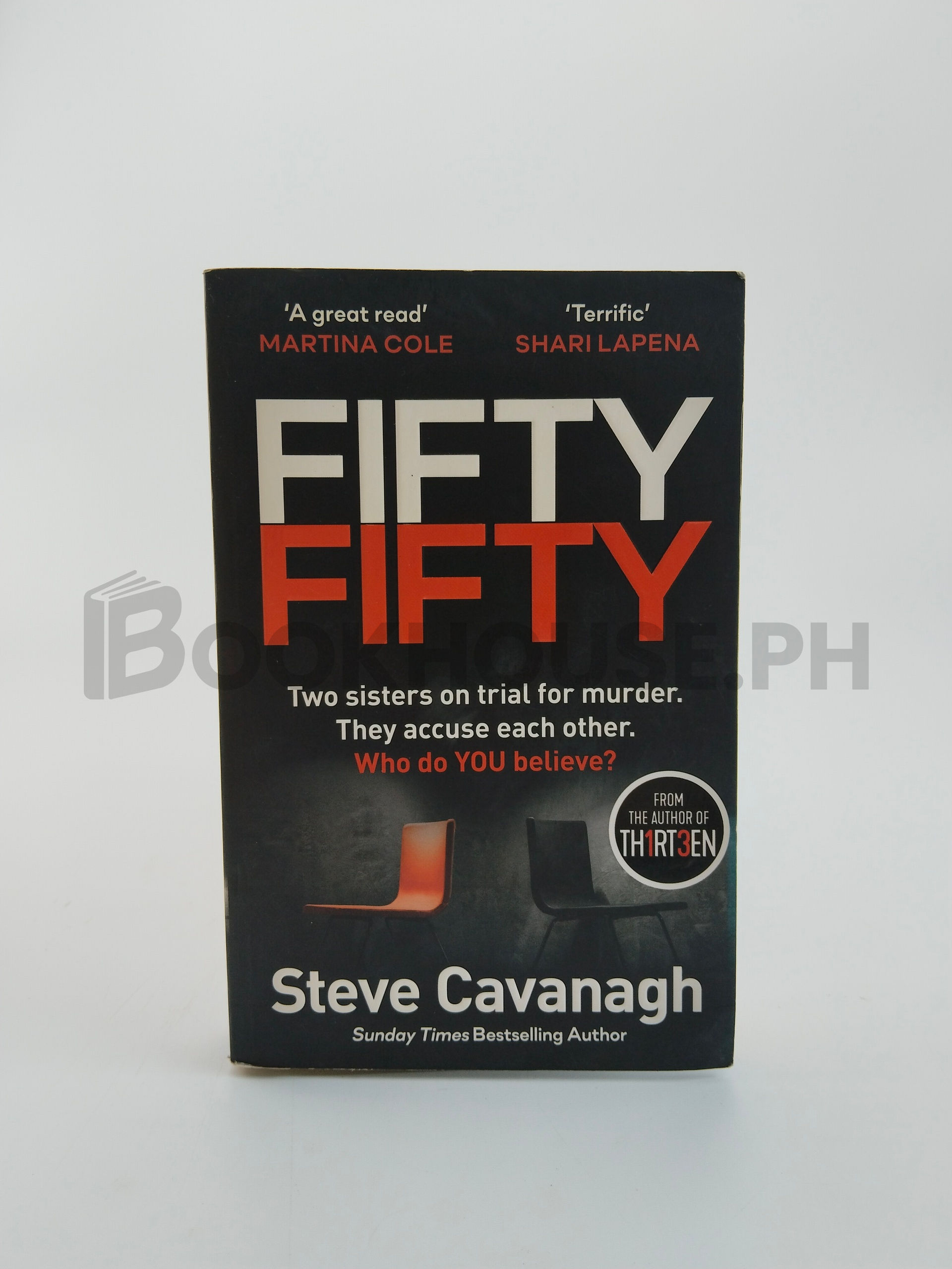 Fifty-fifty by Steve Cavanagh