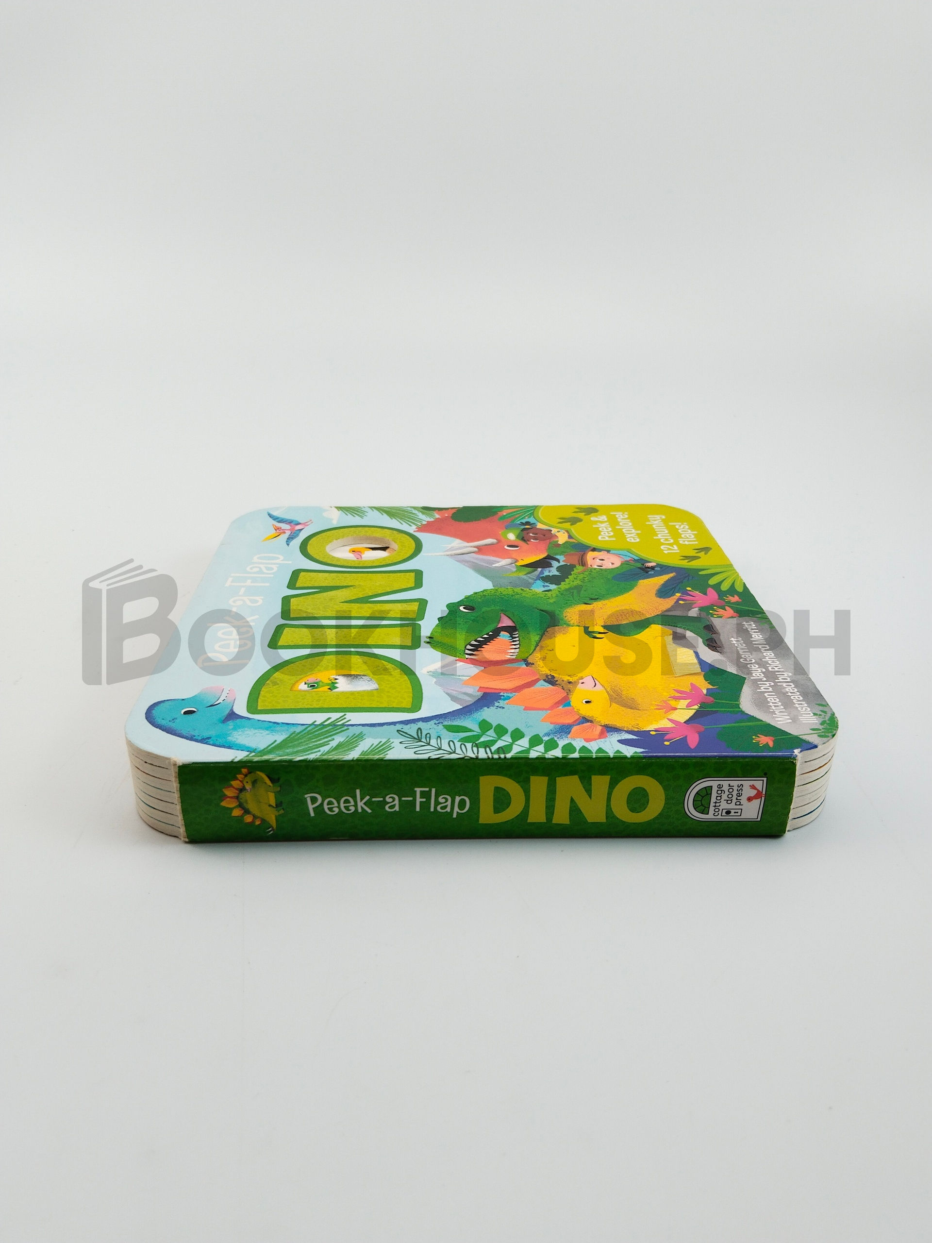 Dinosaur Peek A Flap Children's Board Book by Jaye Garnett - Image 3