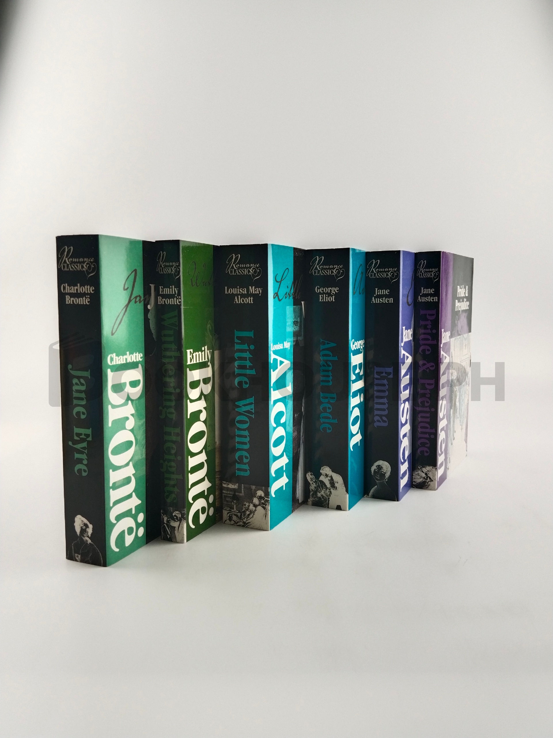 Jane Eyre, Wuthering Height, Little Women, Adam Bede, Emma, Pride & Prejudice by Charlotte Brontë, Emily Brontë, Louisa May Alcott, George Eliot, Jane Austen, Jane Austen - Image 5