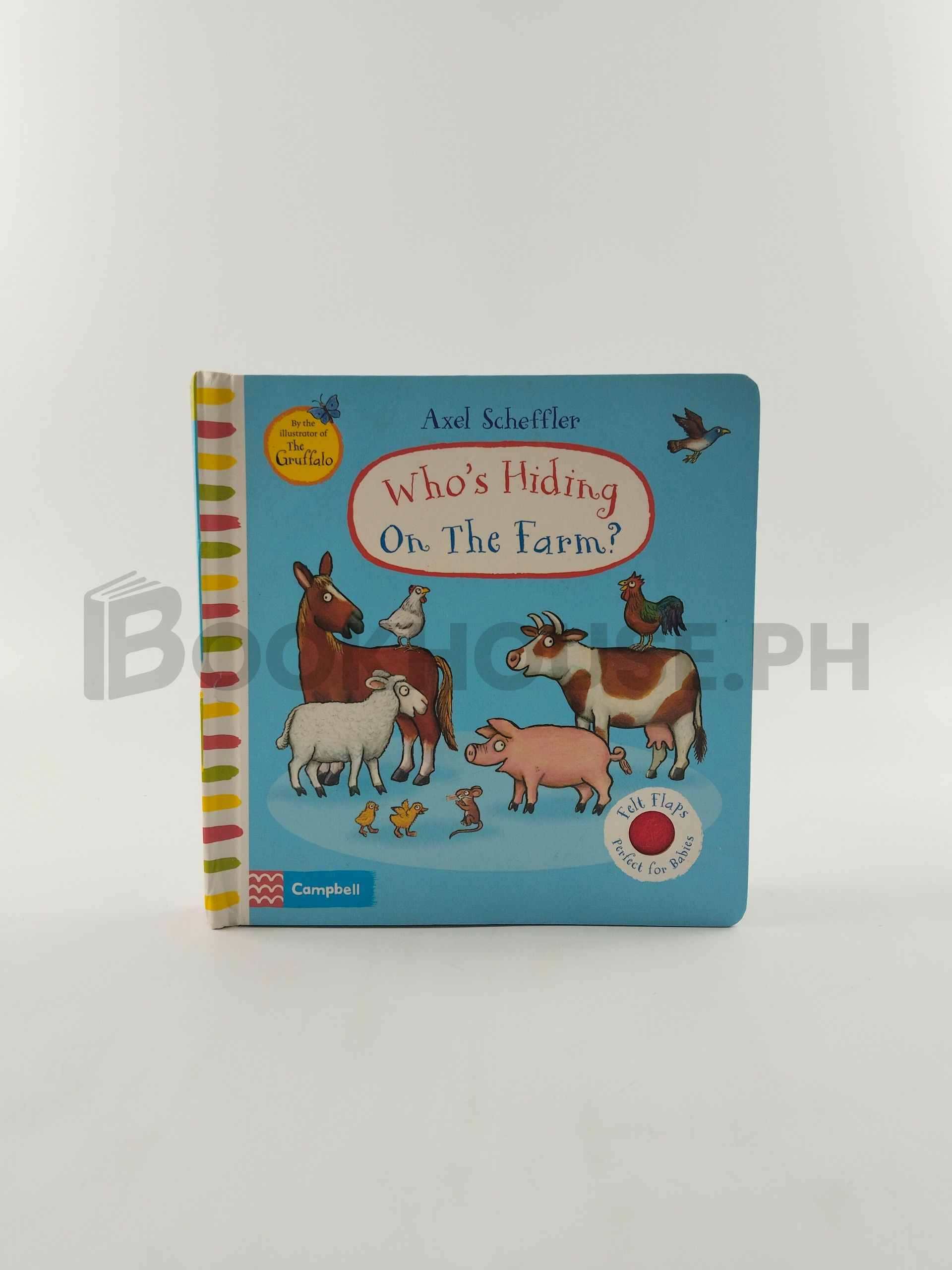 Who's Hiding On The Farm? by Axel Scheffler