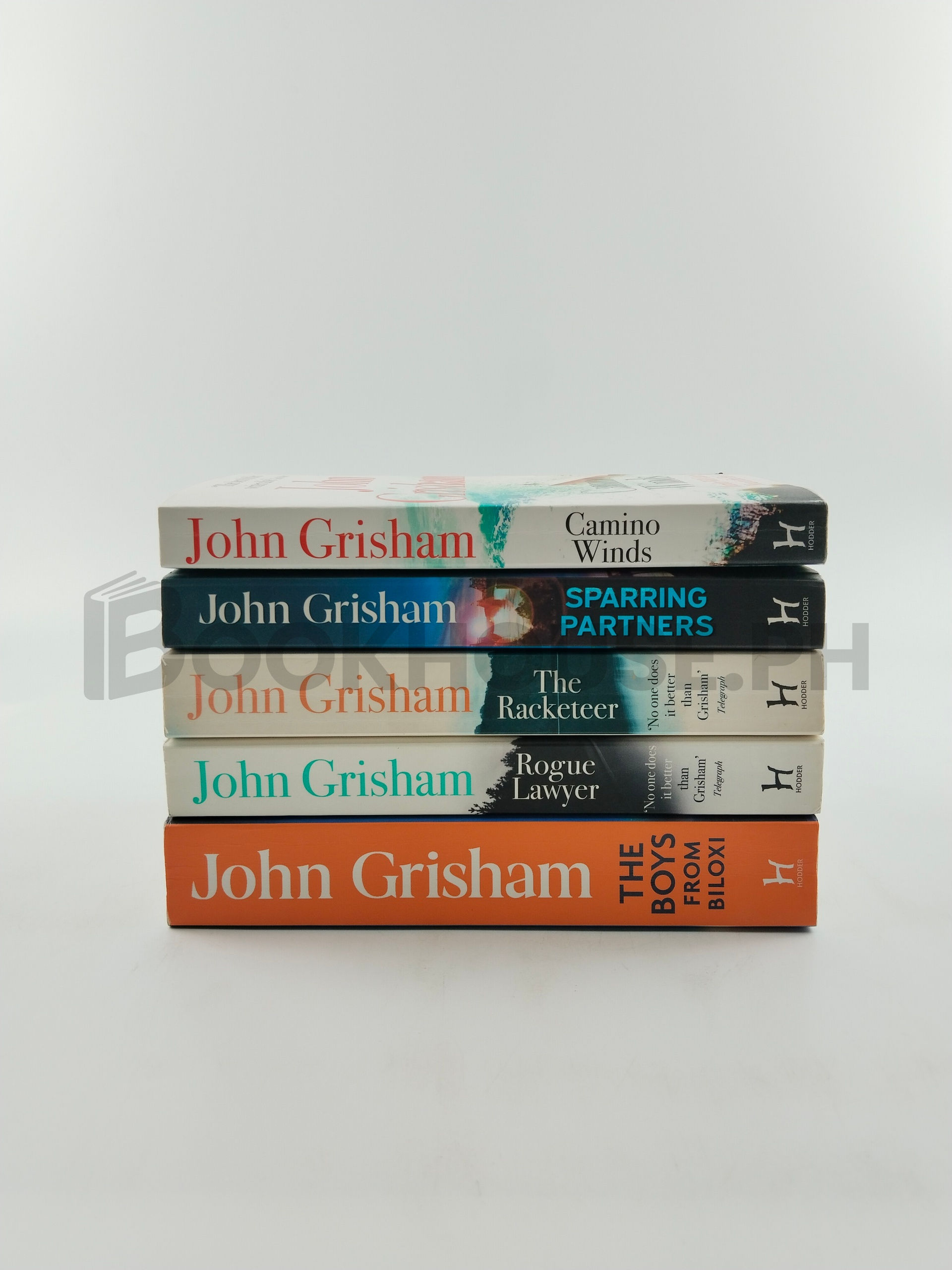 Camino Winds, Sparring Partners, The Racketeer, Rogue Lawyer, The Boys From Biloxi by John Grisham