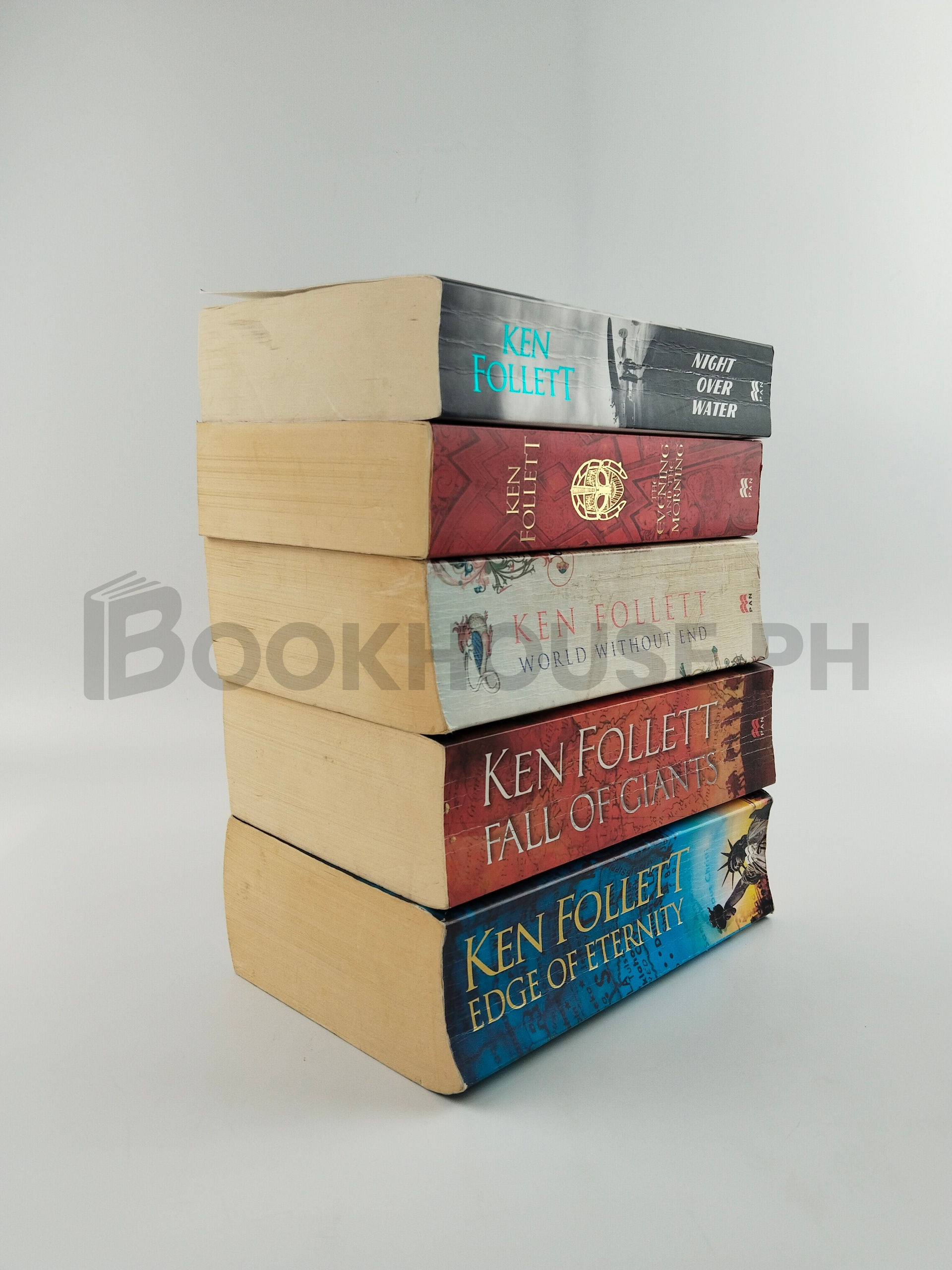 Night Over Water, The Evening And The Morning, World Without End, Fall Of Giants, Edge Of Eternity by Ken Follett - Image 2