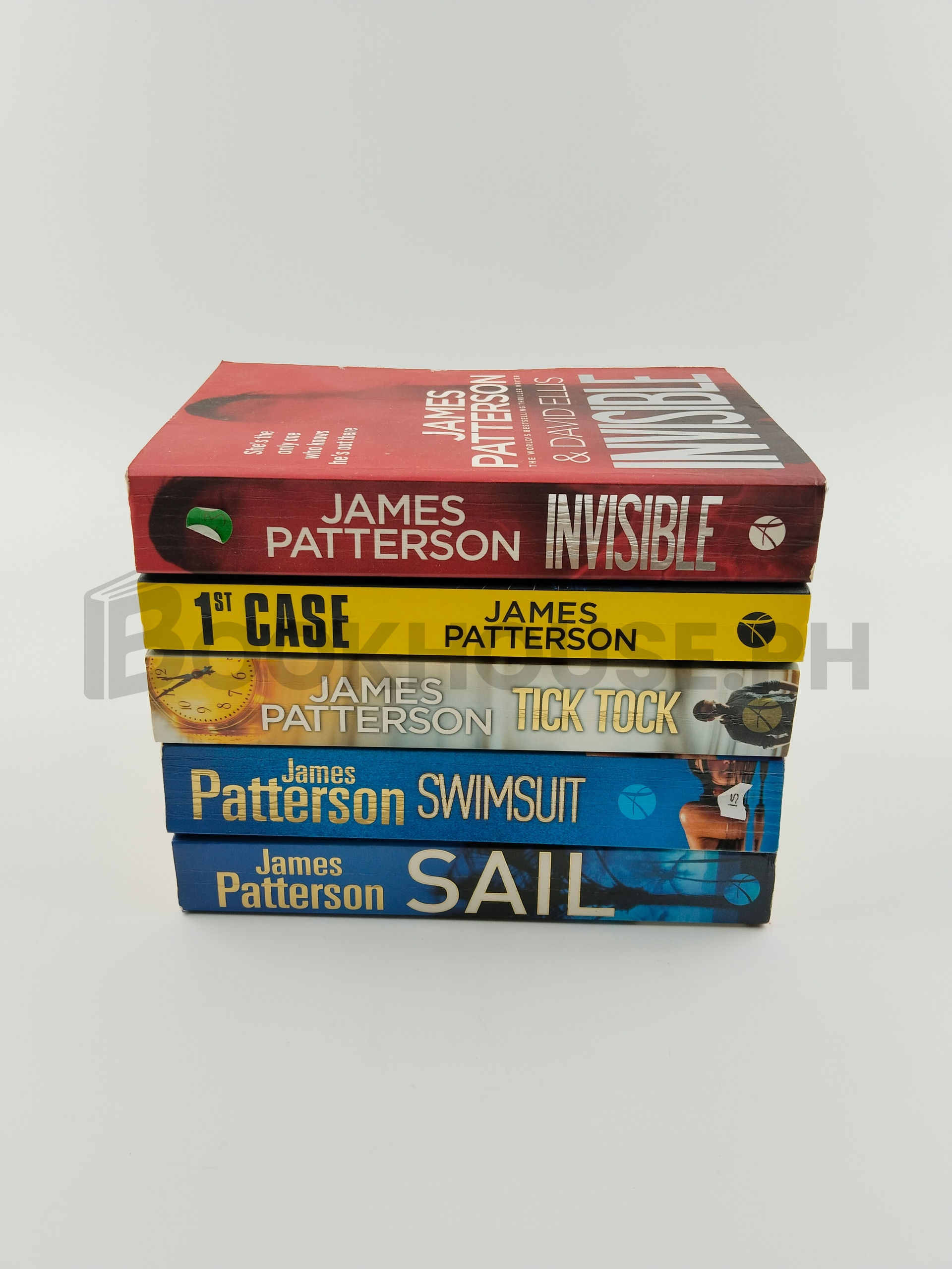 Invisible, 1st Case,  Tick Tock, Swimsuit, Sail by James Patterson
