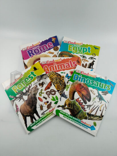 Dinosaurs, Forest, Animals, Ancient Egypt, Ancient Rome by Dk Find Out!
