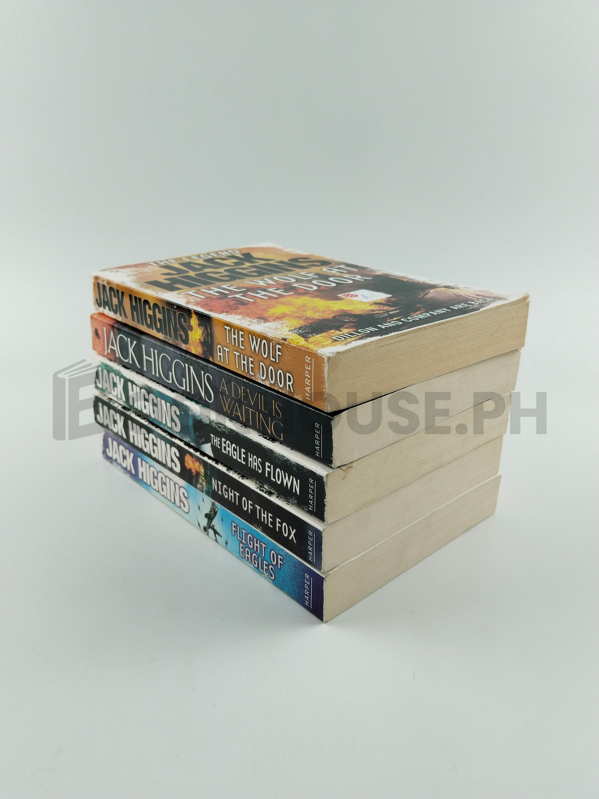 A Devil Is Waiting, The Wolf At The Door, The Eagle Has Flown, Night Of The Fox, Flight Of Eagles by Jack Higgins - Image 2