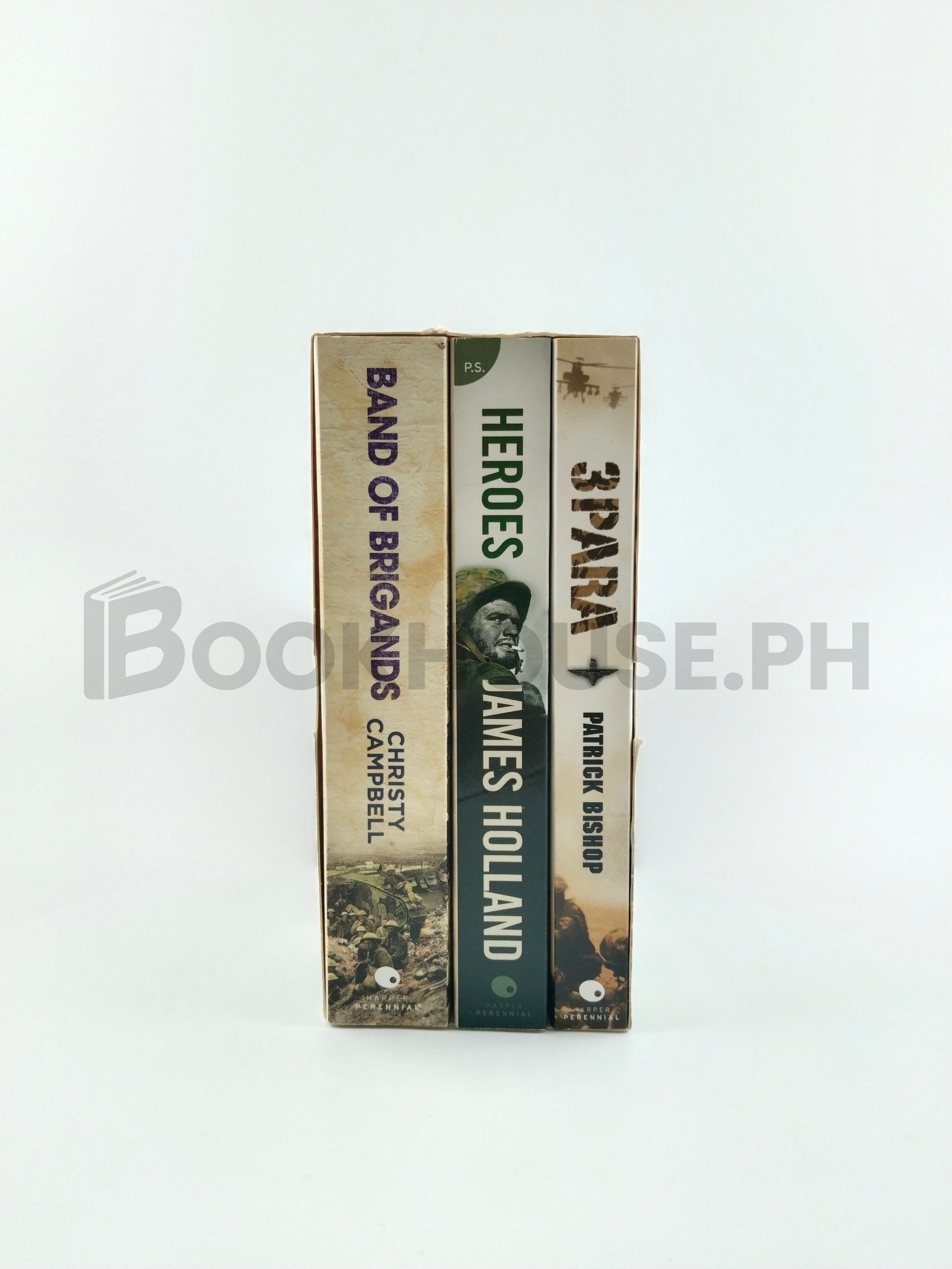 Military History 3 Book Giftset: 3 Papa, Band Of Brigands, Heroes by Patrick Bishop, Christy Campbell, James Holland - Image 3