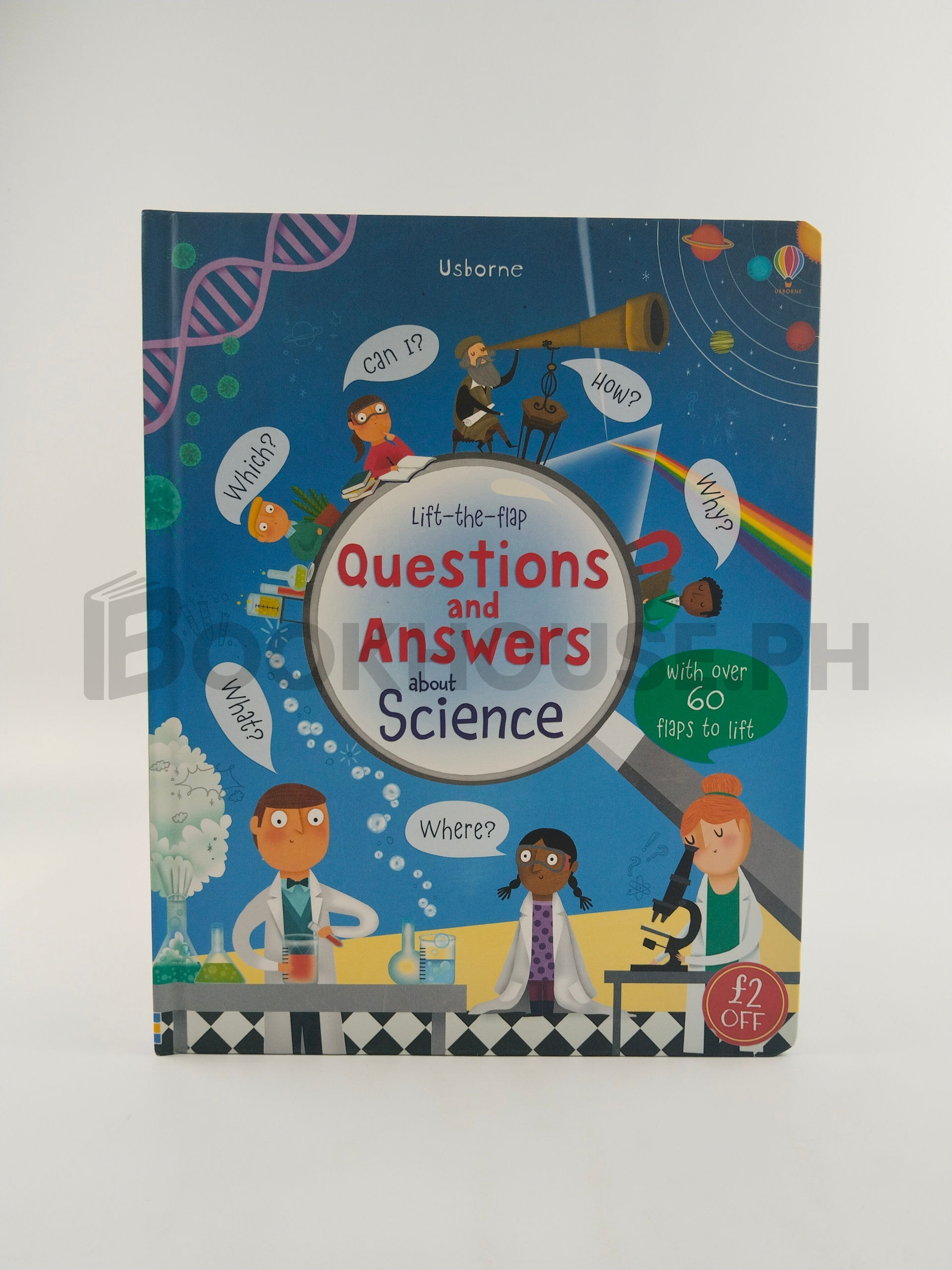 Lift-the-flap Questions And Answers About Science by Katie Daynes