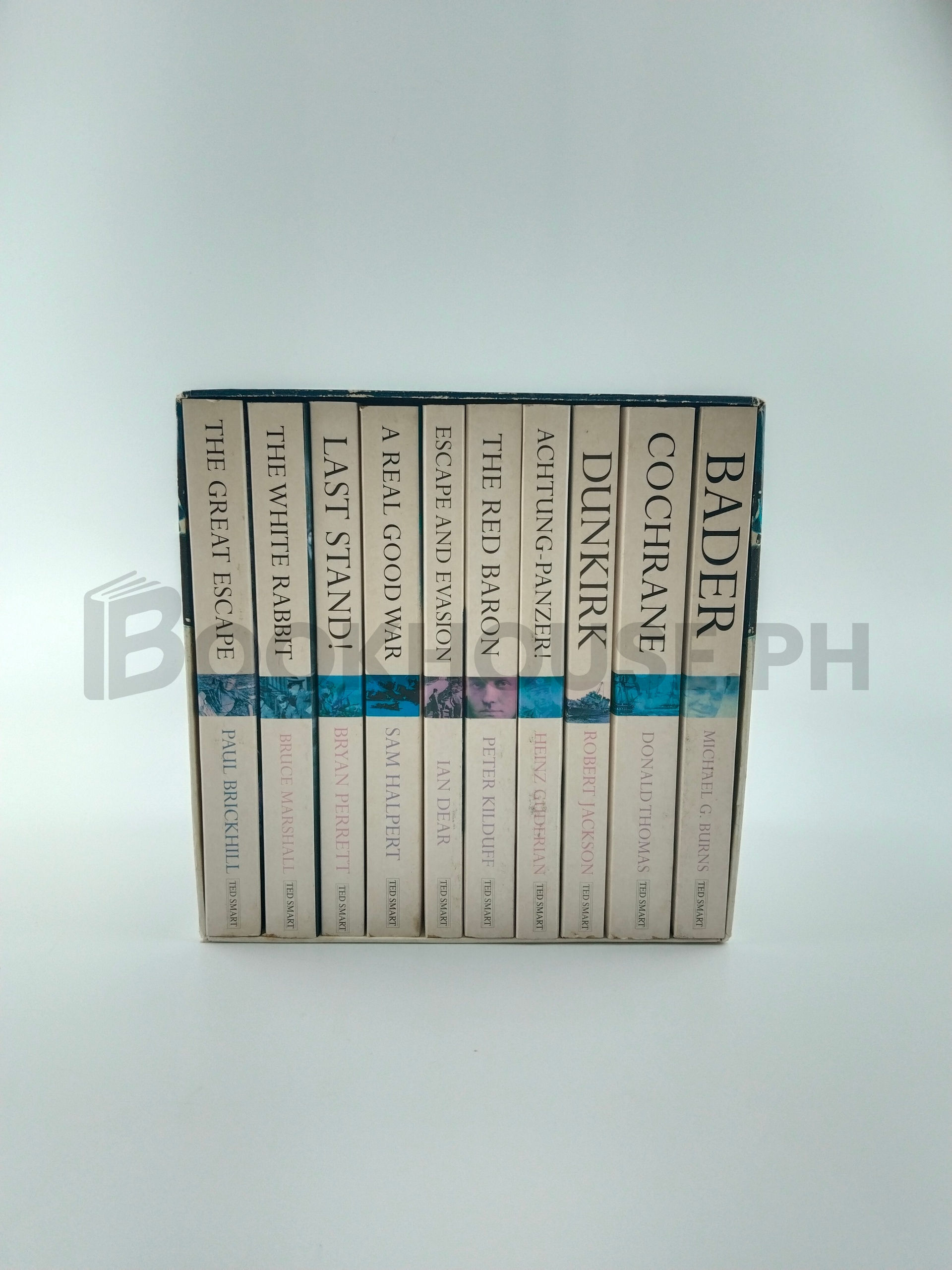 ( The Cassell Military Paperback Collection) Last Stand!, The White Rabbit, The Great Escape, The Red Baron, A Real Good War, Bader, Cochrane, Escape And Evasion, Dunkirk, Achtung-pnazer by Bryan Perrett, Bruce Marshal, Paul Brickihill, Peter Kilduff, Sam Halpert, Michael G. Burns, Donald Thomas, Ian Dear, Robert Jackson, Heinz Guderian - Image 2