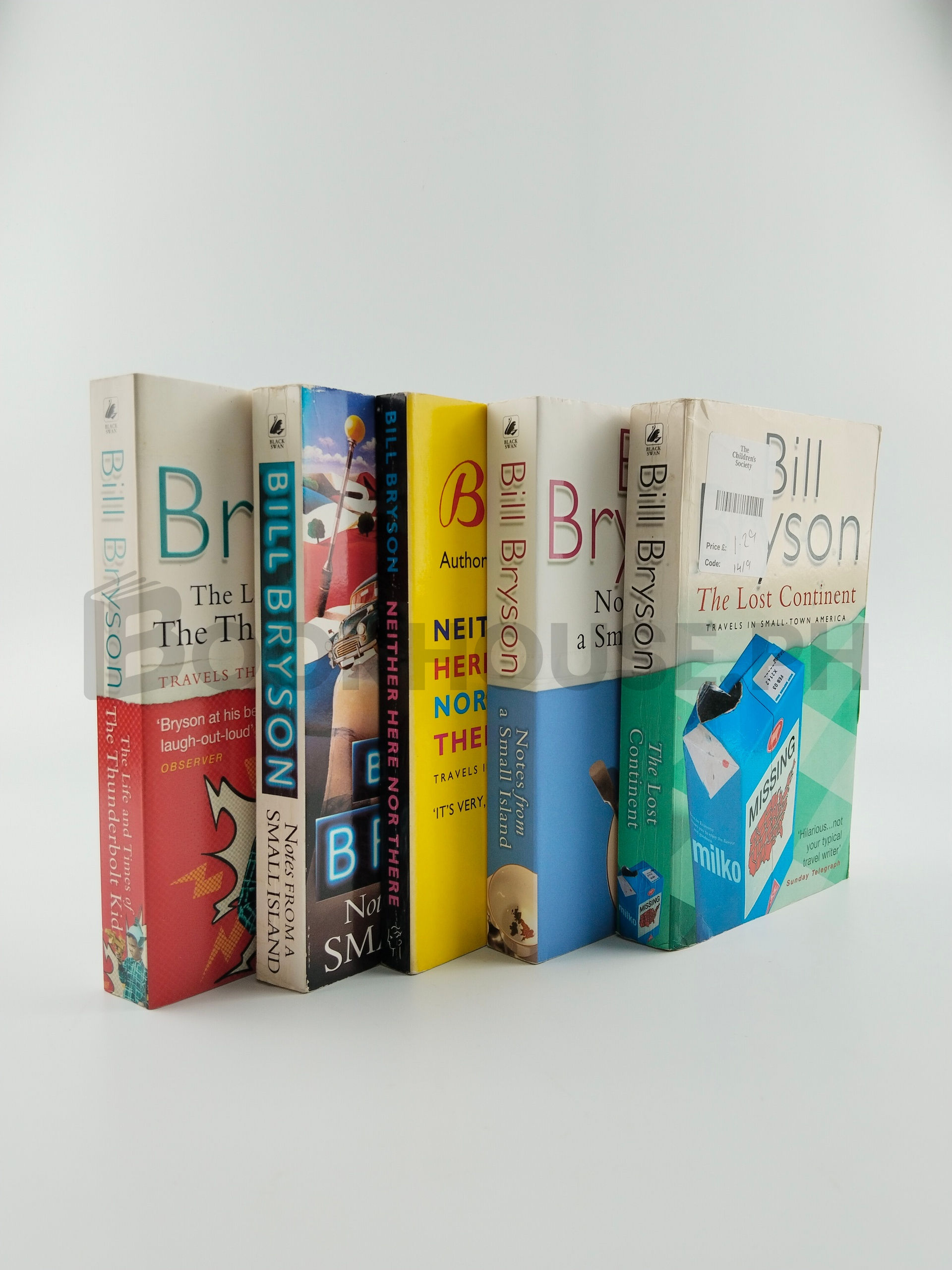 The Lost Continent, Notes From A Small Island, Neither Here Nor There, Notes Form A Small Island, The Life And Times Of The Thunderbolt Kid by Bill Bryson - Image 4