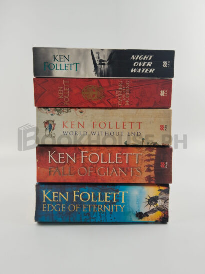 Night Over Water, The Evening And The Morning, World Without End, Fall Of Giants, Edge Of Eternity by Ken Follett