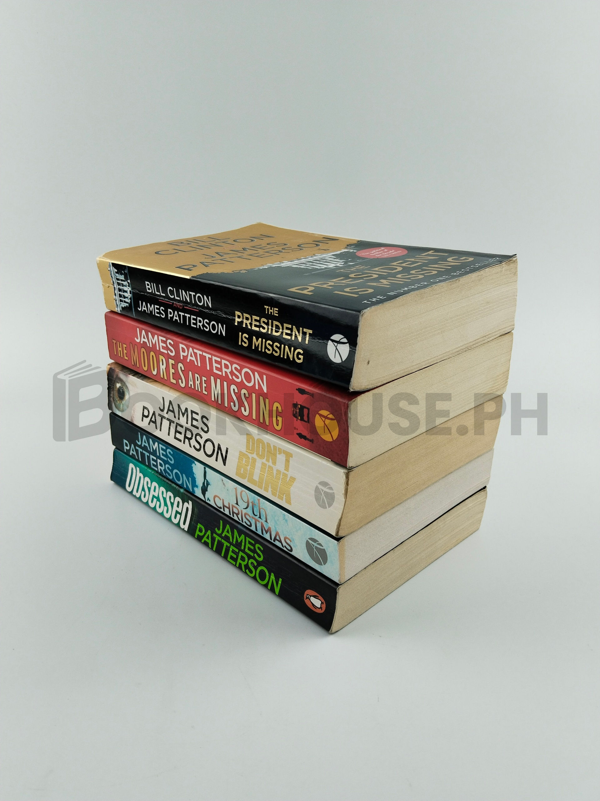 The President Is Missing, The Moores Are Missing, Don't Blink, 19th Christmas, Obsessed by James Patterson - Image 2