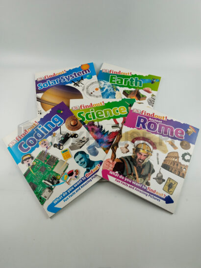 Ancient Rome, Coding, Science, Solar System, Earth by Dk Find Out!