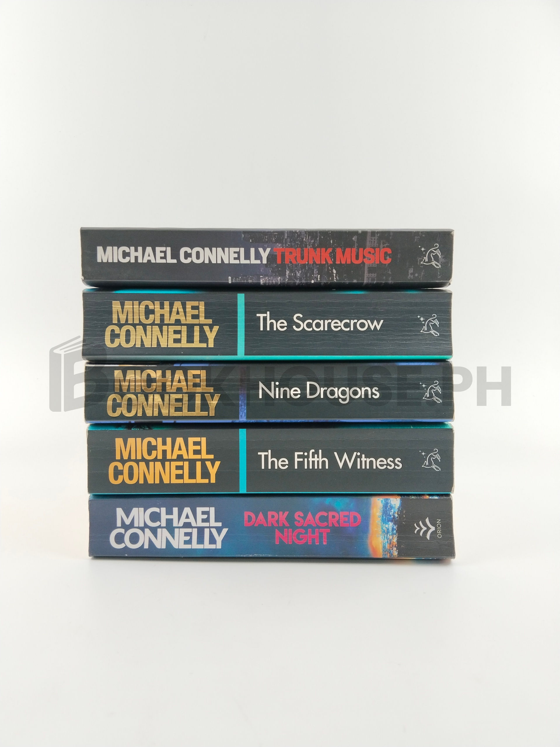 Trunk Music, The Scarecrow, Nine Dragons, The Fifth Witness, Dark Sacred Night by Michael Connelly