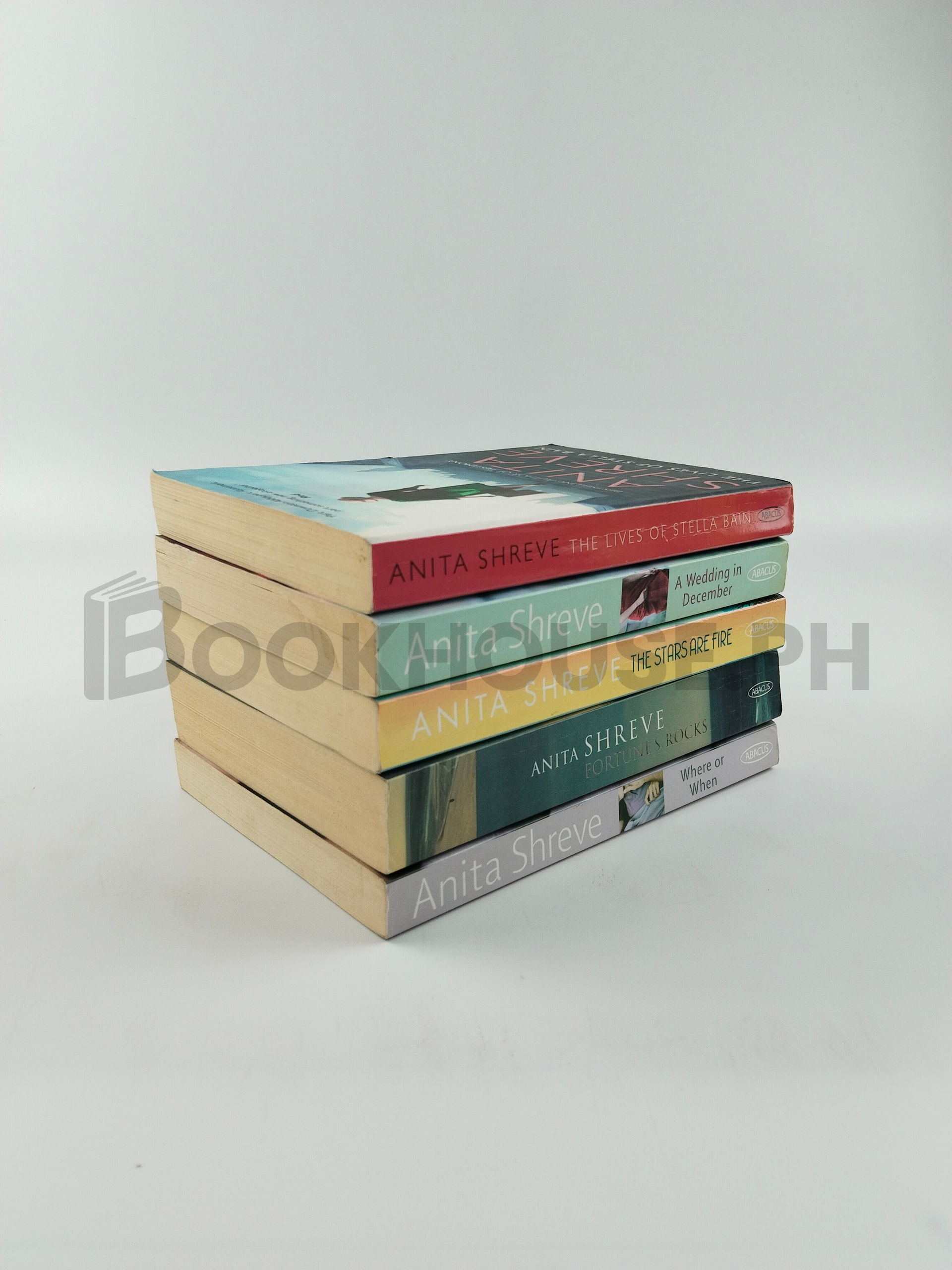 The Lives Of Stella Bain,a Wedding In December,the Stars Are Fire,where Or When,fortune's Rocks by Anita Shreve - Image 2