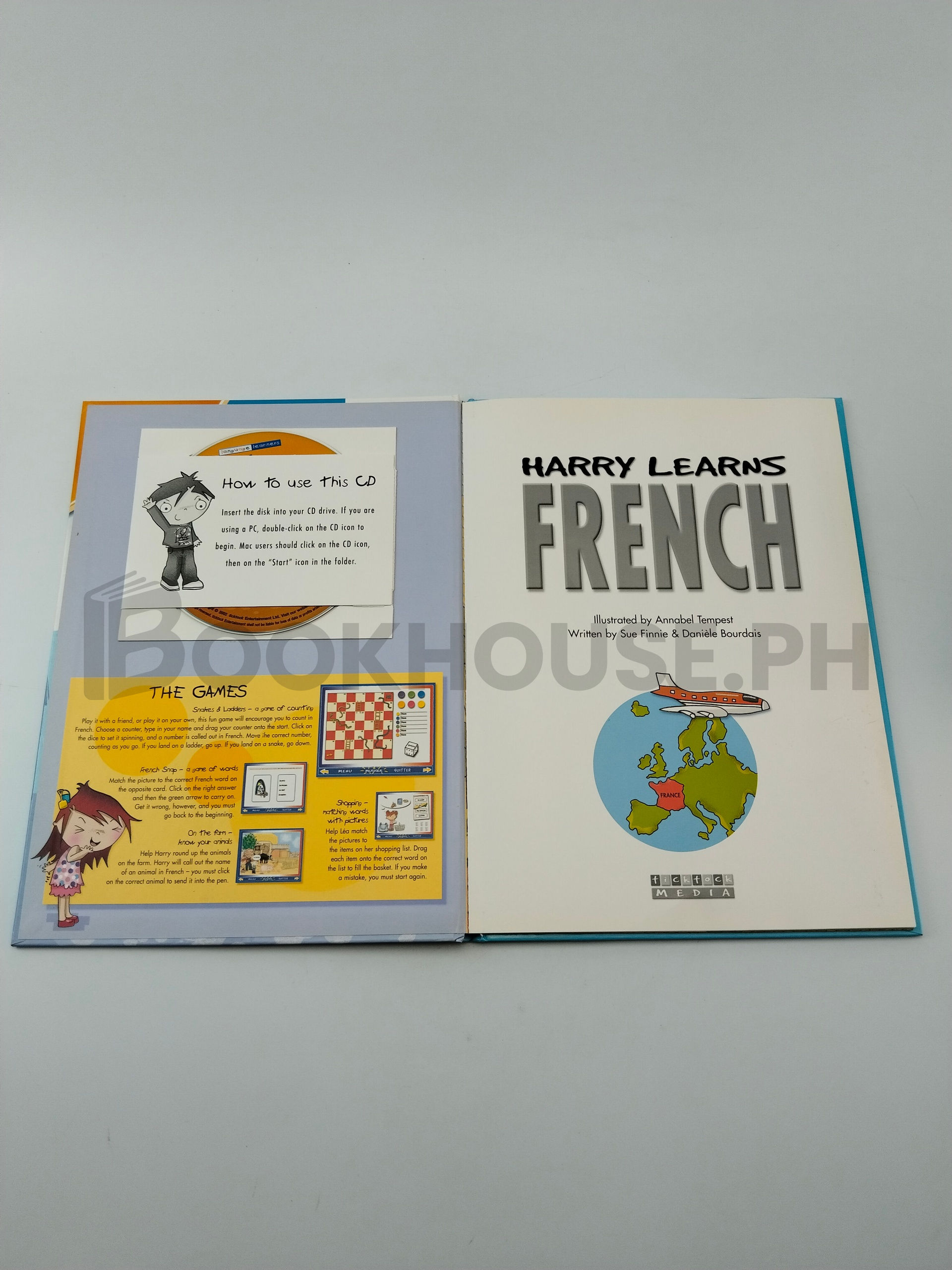 Harry Learns French by Sue Finnie, Danièle Bourdais - Image 6