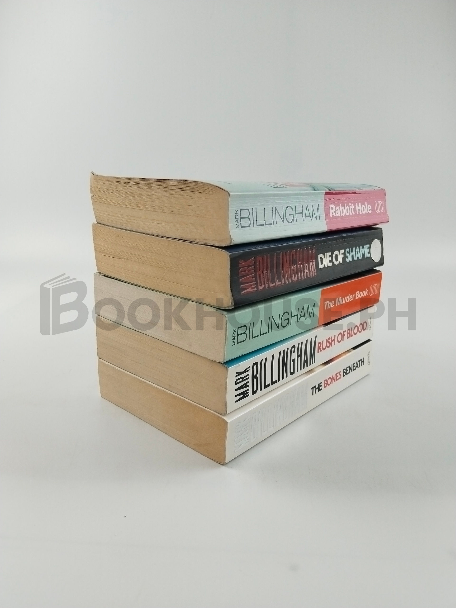 Rush Of Blood,the Bones Beneath,rabbit Hole,die Of Shame,the Murder Book by Mark Billingham - Image 2