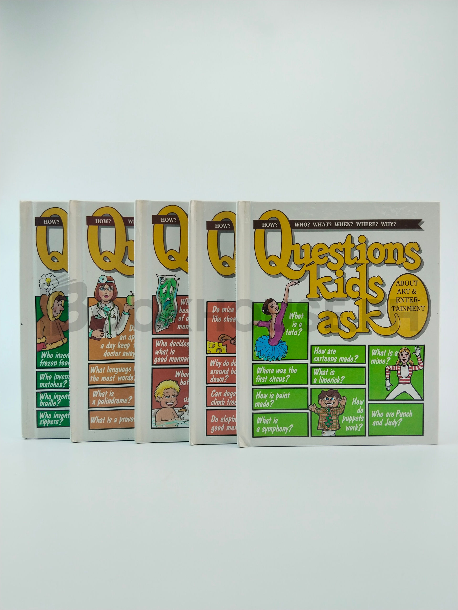 About Art & Entertainment, About Mammals, About Everyday Life, About Words And Expressions, About Inventions by Questions Kids Ask