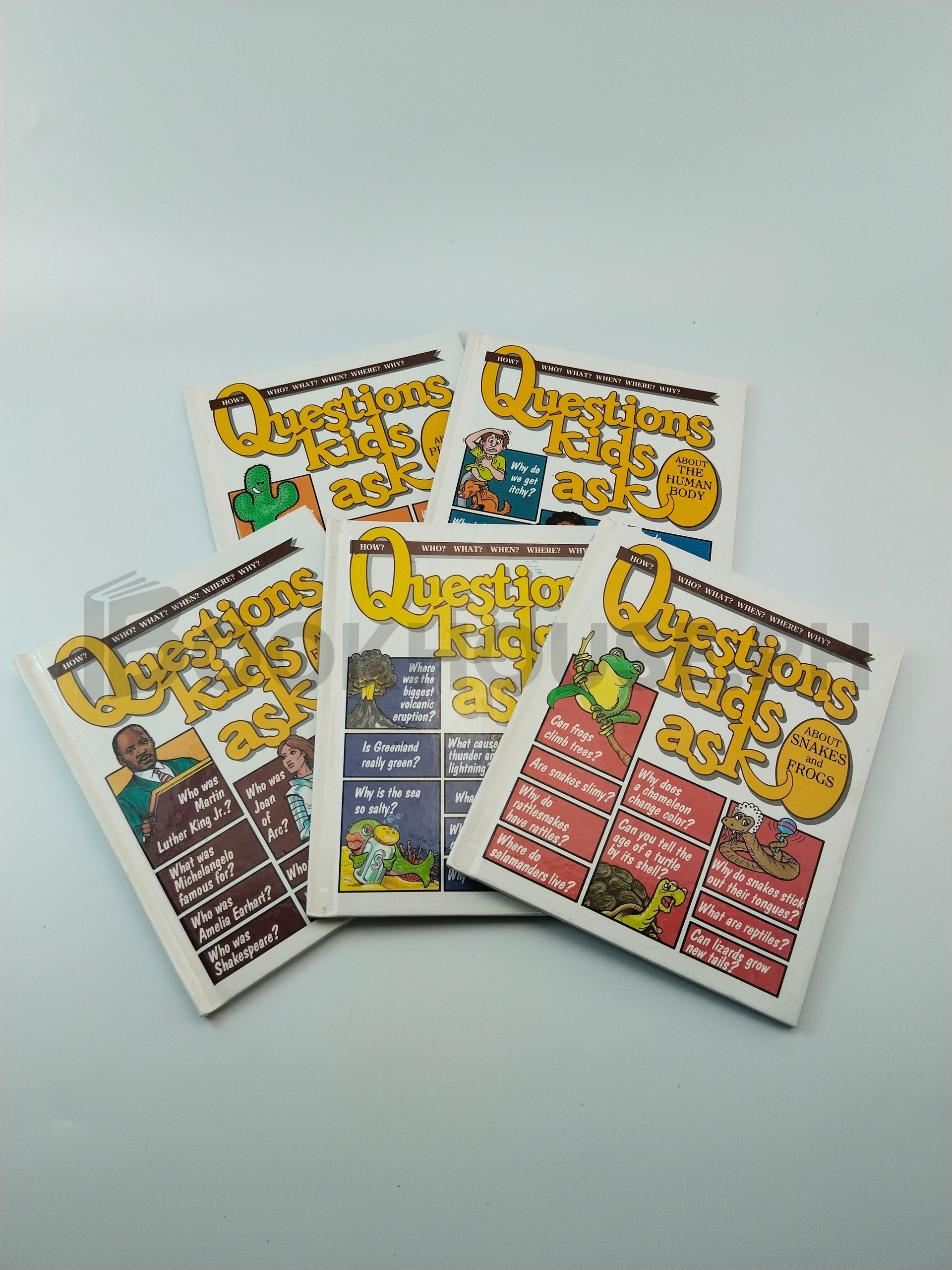 About Snakes And Frogs, About Earth And Sky, About Famous People, About The Human Body, About Plants by Questions Kids Ask - Image 5