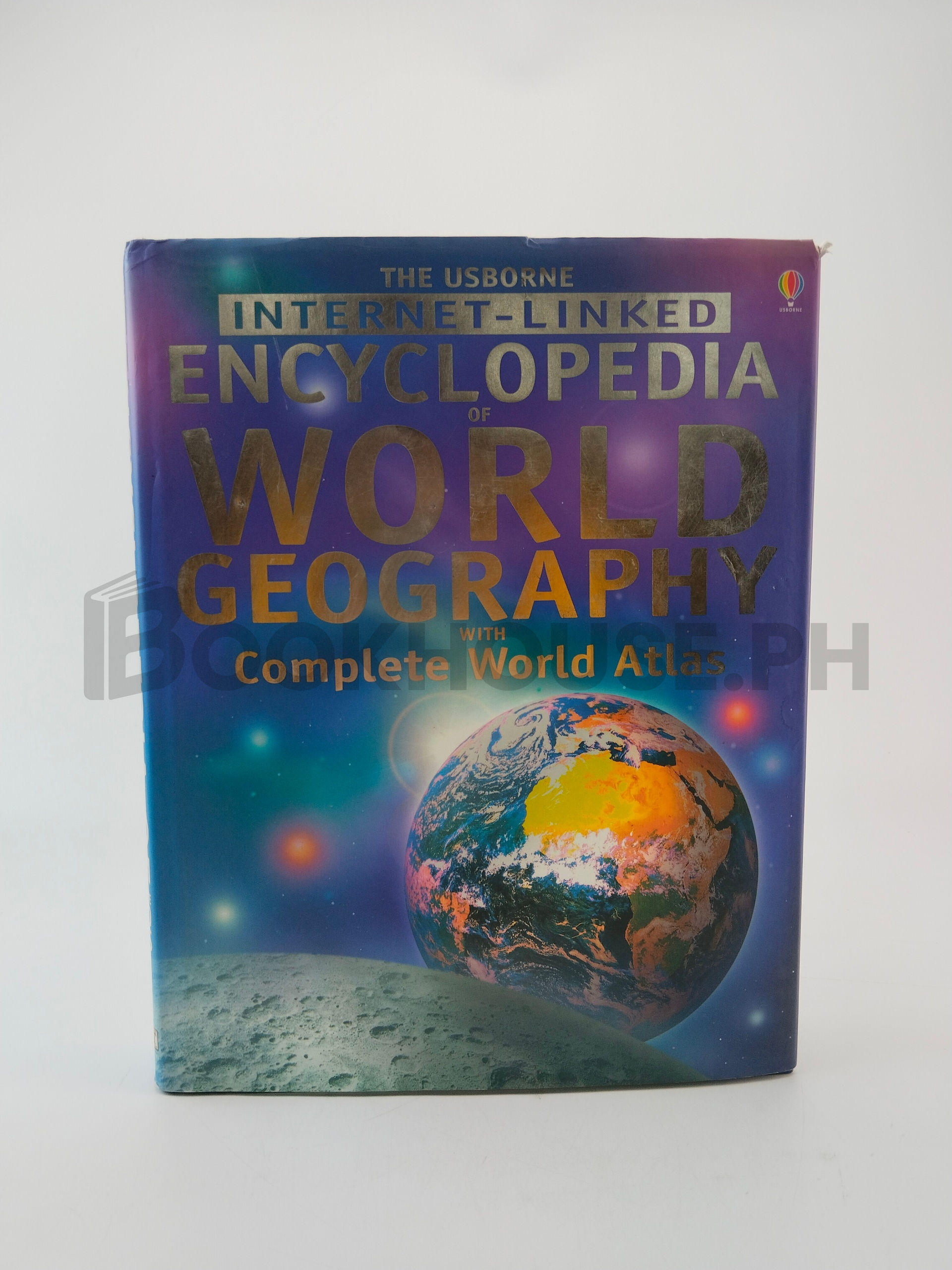 Encyclopedia Of World Geography With Complete World Atlas by Gillian Doherty, Anna Claybourne, Susanna Davidson