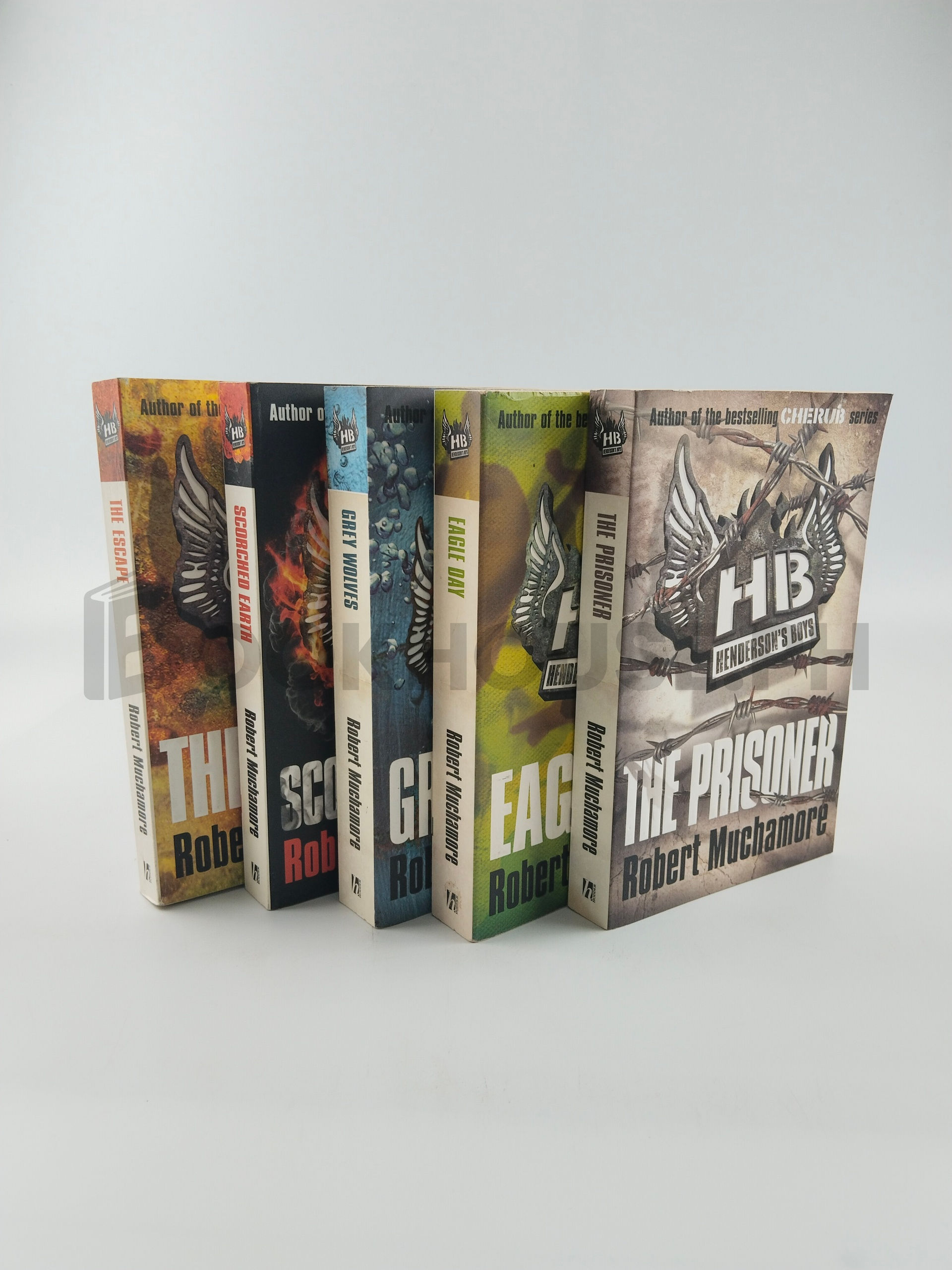 The Prisoner,eagle Day,grey Wolves,scorched Earth,the Escape by Robert Muchamore - Image 4